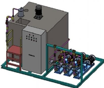 石灰活性炭大料仓加药系统2 石灰活性炭大料仓加药系统2