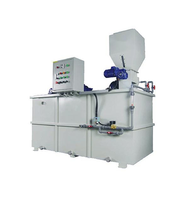 PAC/PAM Dry Powder Dosing Device