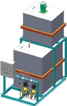 Upper And Lower Structure Dosing Device